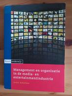 Management en organisatie in de media- en entertainmentindus, Ophalen of Verzenden, Zo goed als nieuw, J. Scholten