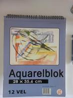 Aquarelblok, Ophalen, Gebruikt, Ezel