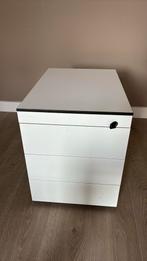 Bureau ladenkast AHREND wit op wielen, Huis en Inrichting, Kasten | Ladekasten, Ophalen, Nieuw, 50 tot 100 cm, 3 of 4 laden
