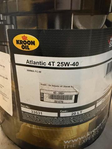 Kroon Oil 10 liter 25W40 bootolie beschikbaar voor biedingen