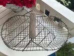 Leuke oude draadmand / plukmand voor op balkon of in tuin!, Antiek en Kunst, Ophalen