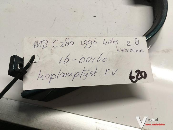 Mercedes C 280 1996  wagennr 1600160  Koplamp Lijst Links of, Auto-onderdelen, Carrosserie en Plaatwerk, Gebruikt, Ophalen of Verzenden