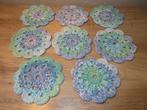 Gehaakte onderzetters, Huis en Inrichting, Woonaccessoires | Onderzetters, Ophalen of Verzenden, Gebruikt, Glas of Kopje