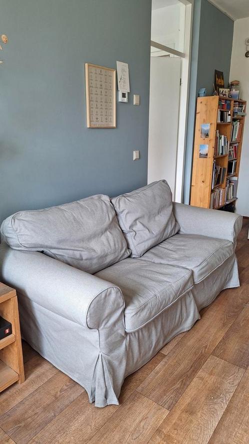 Ikea Ektorp, Huis en Inrichting, Banken | Bankstellen, Gebruikt, Rechte bank, Tweepersoons, 150 tot 200 cm, 75 tot 100 cm, Stof