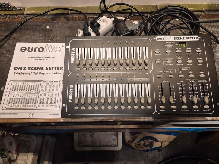 Eurolite DMX Scene Setter - Zo goed als nieuw!, Muziek en Instrumenten, Licht en Laser, Zo goed als nieuw, Licht, Ophalen