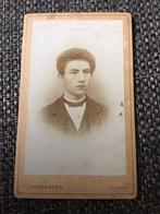 CDV, Jongeman, T.J. Kousbroek, Leiden, Carte de Visite, Ophalen of Verzenden, Voor 1940, Gebruikt, Foto