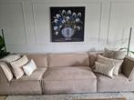 riviera maison jagger bank velvet kleur is light taupe, Huis en Inrichting, Ophalen, Zo goed als nieuw