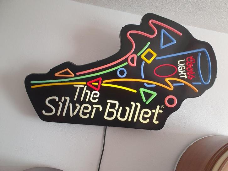 Super mooie verlichting jaren 60 maten 115x65 cm, Verzamelen, Automaten | Overige, Zo goed als nieuw, Ophalen