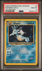 Pokemon Kingdra 1st Edition | Neo Genesis | PSA 8 NM-Mint., Hobby en Vrije tijd, Verzamelkaartspellen | Pokémon, Ophalen of Verzenden