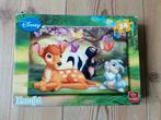 Bambi puzzels, 24 stukjes, Disney, zgan, Ophalen of Verzenden, 10 tot 50 stukjes, Zo goed als nieuw, 2 tot 4 jaar