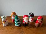 6 Kerst Figuur Kaarsjes Nieuw, Ophalen of Verzenden, Nieuw
