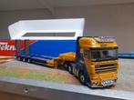 Daf XF met semi dieplader truck tec tekno, Hobby en Vrije tijd, Ophalen of Verzenden, Bus of Vrachtwagen, Zo goed als nieuw, Tekno