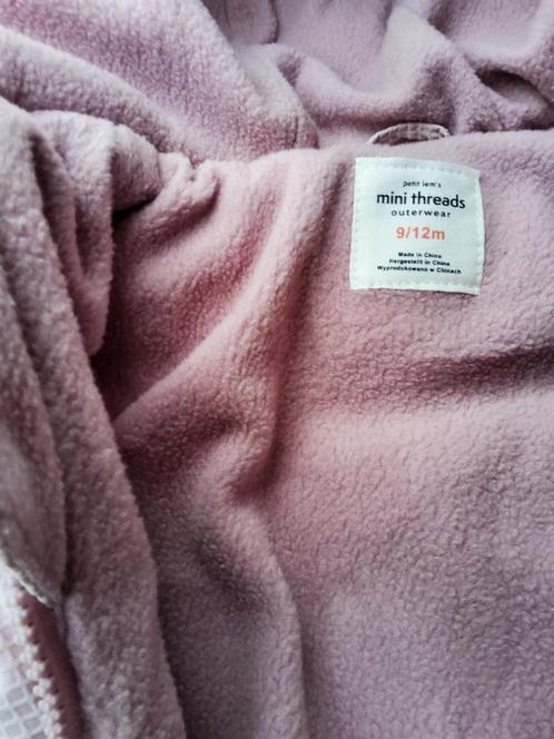 zalmrose baby winter overall 9-12 maanden, Kinderen en Baby's, Babykleding | Maat 74, Nieuw, Meisje, Pakje, Ophalen of Verzenden