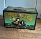 Houten Kist Zeilschip America - Decoratief, Minder dan 50 cm, Gebruikt, Minder dan 50 cm, Ophalen of Verzenden
