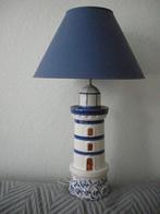 Keramiek lamp vuurtoren - zgan, Ophalen, Zo goed als nieuw, Overige materialen, 50 tot 75 cm