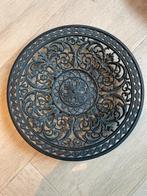 Buderus gietijzeren wandbord 21 cm, Ophalen of Verzenden, Zo goed als nieuw, Rond, Overige materialen