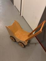 Houten Loopwagen / Poppenwagen, Ophalen, Zo goed als nieuw, Overige typen, Met wieltjes