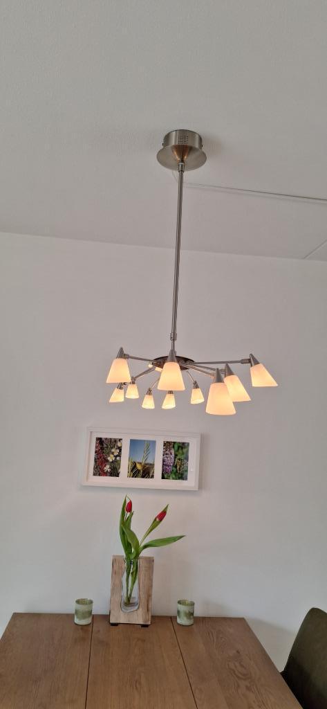 Design lamp eventueel met inbouwdimmer/schakelaar, Huis en Inrichting, Lampen | Plafondlampen, Zo goed als nieuw, Ophalen