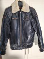 PME pilotenjas leer, zwart, Kleding | Heren, Ophalen, Gedragen, Maat 48/50 (M), Zwart