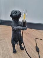 Zwarte Stokstaartje Lamp 38 cm hoog, Ophalen, Kunststof, Gebruikt, Minder dan 100 cm