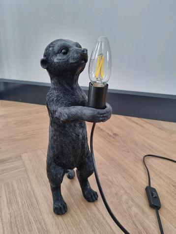Zwarte Stokstaartje Lamp 38 cm hoog beschikbaar voor biedingen