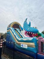 Gebruikte XL slide Haai Springkussen te koop., Ophalen, Gebruikt