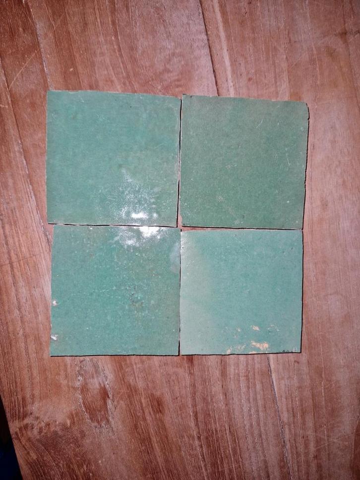 Zelliges Turquoise Tegels - Handgemaakt Marokkaans, Doe-het-zelf en Verbouw, Tegels, Nieuw, Wandtegels, Overige materialen, Minder dan 20 cm