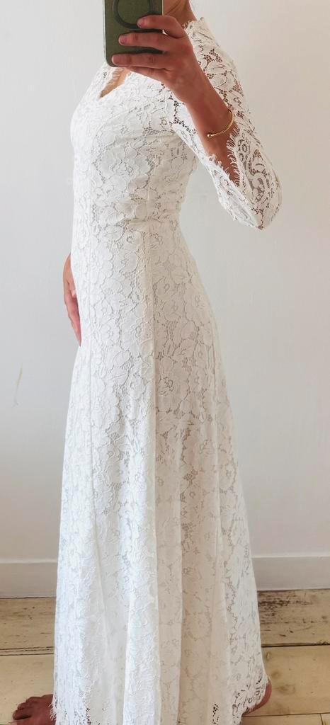 Bruidsjurk van Ivy & Oak Maat 38, Kleding | Dames, Trouwkleding en Trouwaccessoires, Zo goed als nieuw, Trouwjurk, Wit, Ophalen of Verzenden