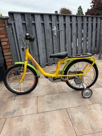 Puky kinderfietsje met zijwieltjes beschikbaar voor biedingen