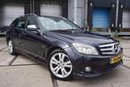 Mercedes-Benz C-klasse Estate 220 CDI Avantgarde, Auto's, Mercedes-Benz, Achterwielaandrijving, Zwart, Blauw, Leder en Stof