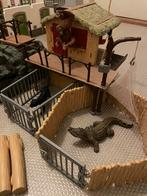 Schleich croco jungle, Verzamelen, Speelgoed, Ophalen, Gebruikt