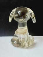 vintage glazen hond, Antiek en Kunst, Antiek | Glas en Kristal, Ophalen of Verzenden