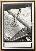 28 Ex Libris van M.C. Escher - ZGAN, Antiek en Kunst, Ophalen of Verzenden