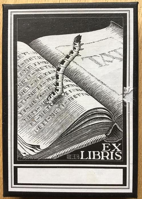 28 Ex Libris van M.C. Escher - ZGAN, Antiek en Kunst, Kunst | Tekeningen en Foto's, Ophalen of Verzenden