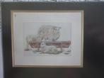 borduren borduurpatroon schaap met lam schapen paard giraffe, Ophalen of Verzenden, Zo goed als nieuw, Handborduren, Patroon