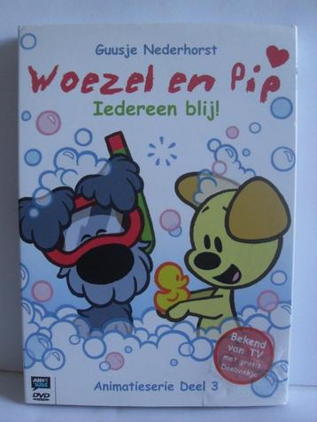 Woezel & Pip - deel 3 (originele dvd) iedereen Blij beschikbaar voor biedingen