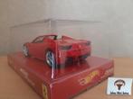 Ferrari 458 Spider in Rosso van Hotwheels 1:24, Overige merken, Auto, Nieuw, Ophalen of Verzenden