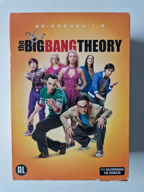 The Big Bang Theory (seizoenen 1 t/m 5), Cd's en Dvd's, Dvd's | Tv en Series, Gebruikt, Komedie, Alle leeftijden, Ophalen of Verzenden