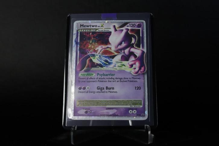Mewtwo LV.X (2008) – DP Black Star Promo – Holo – DP28, Hobby en Vrije tijd, Verzamelkaartspellen | Pokémon, Zo goed als nieuw