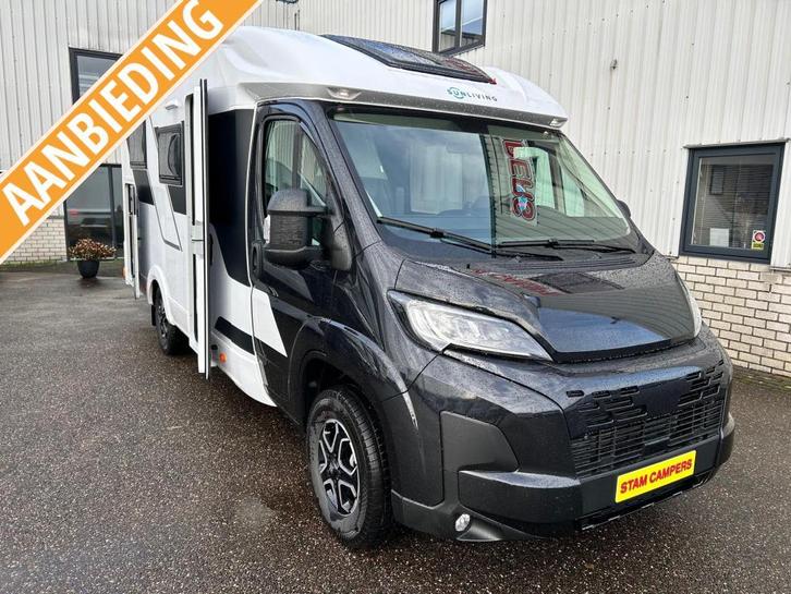 Sun Living C 65 SL Aut. Zomeractie: ruim €7.500,- k, Caravans en Kamperen, Campers, tot en met 2, Half-integraal, Sun Living, Diesel