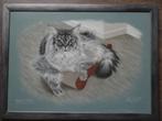 Tekening met pastelpotlood, Ophalen of Verzenden