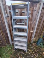 Dirks trap 6 treden Gecoat!, Doe-het-zelf en Verbouw, Ladders en Trappen, Ophalen of Verzenden, Zo goed als nieuw, Minder dan 2 meter
