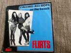 Flirts : Calling All Boys ( single vinyl), Cd's en Dvd's, Vinyl Singles, Ophalen of Verzenden, Gebruikt, Pop