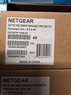 NETGEAR FS728TP-100EUS 24-Poorts PoE Switch - Nieuw, Ophalen of Verzenden, Nieuw