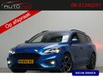 Ford FOCUS Wagon 1.5 EcoBoost ST Line Business 180 PK! LED 1, 65 €/maand, Stof, Blauw, Origineel Nederlands