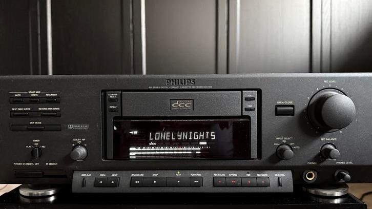 Philips DCC 900 Digitale Compact Cassette Recorder, Audio, Tv en Foto, Cassettedecks, Philips, Ophalen of Verzenden