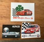Alfa Romeo stickers (33, 75 en 155), Auto diversen, Autostickers, Ophalen of Verzenden