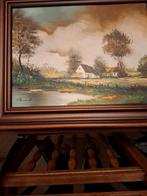 Schilderij van Bernard - Landschap met boerderij, Ophalen