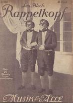 Bo679 bladmuziek musik fur alle door leo blech rappelkopf, Muziek en Instrumenten, Bladmuziek, Ophalen of Verzenden, Gebruikt