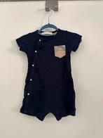 Baby burberry onesie jumpsuit blauw ruiten print maat 74, Kinderen en Baby's, Babykleding | Maat 74, Ophalen of Verzenden, Gebruikt